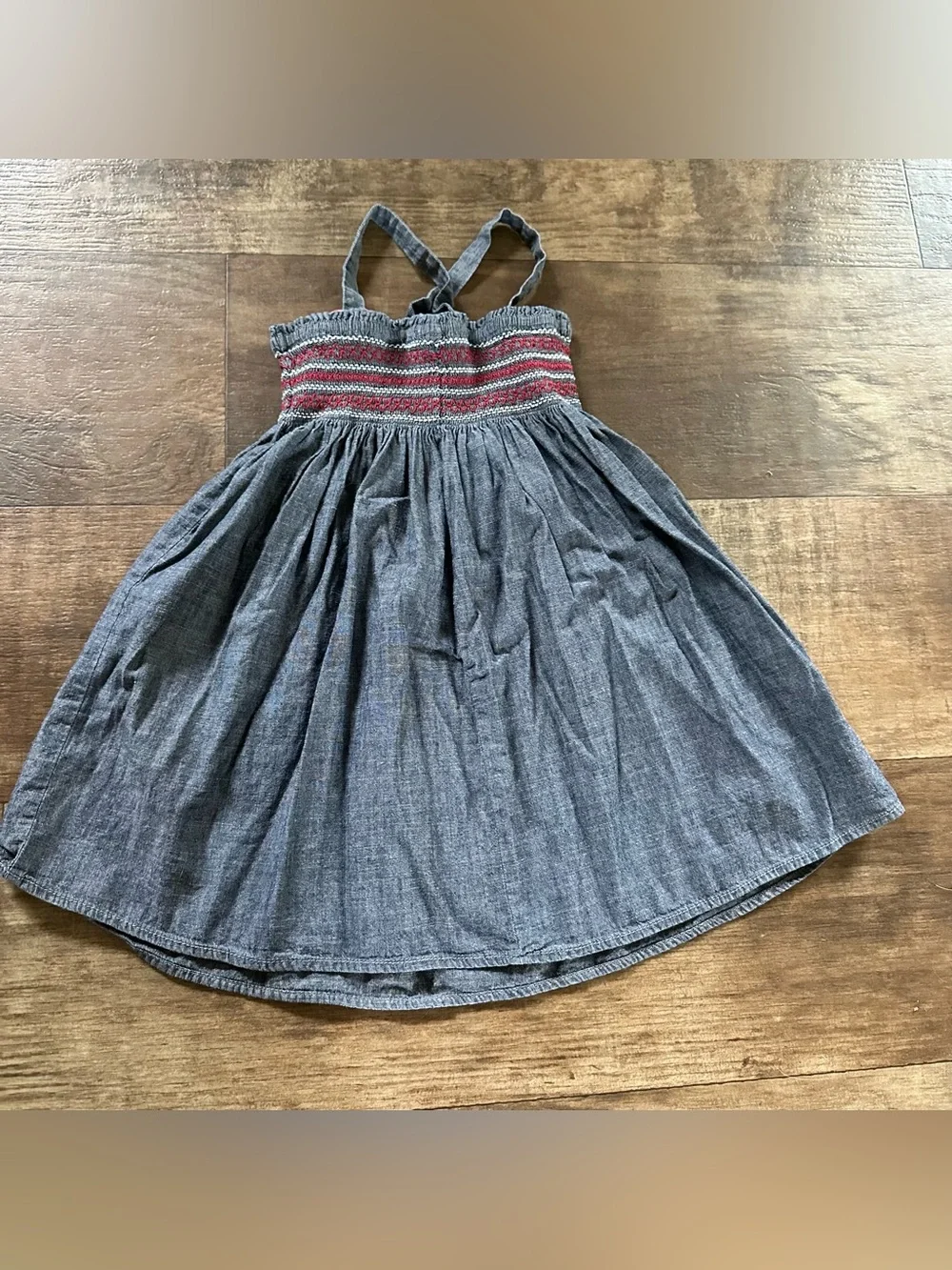 Gymboree Denim dress with flower